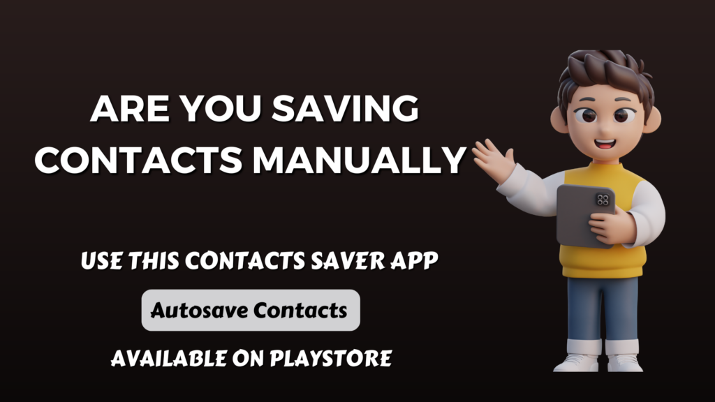Autosave Contacts The Smartest Way