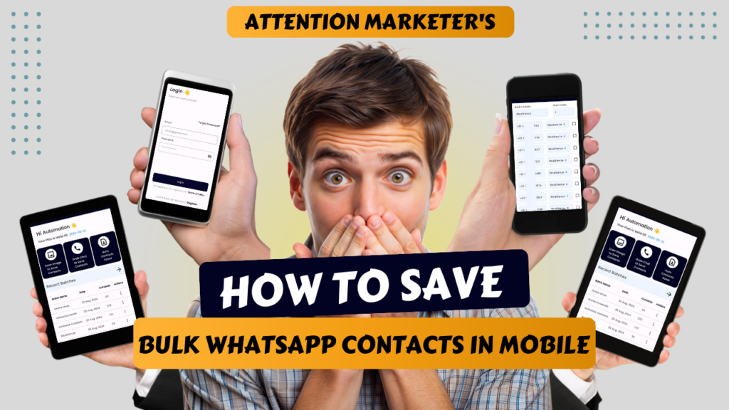 Autosave Contacts The Smartest Way