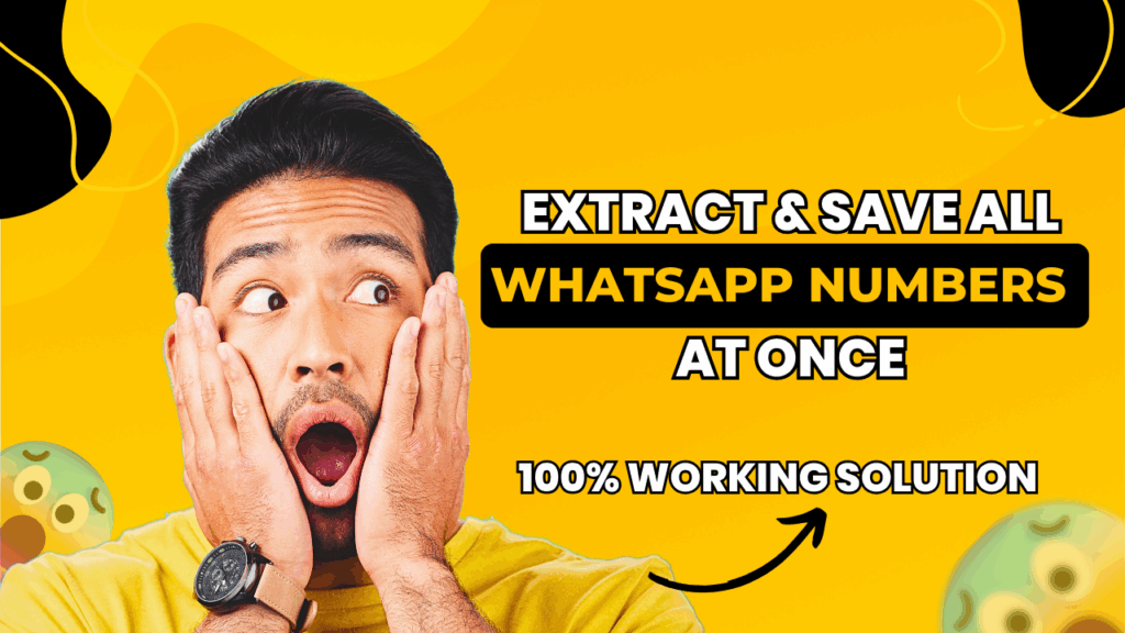 Save WhatsApp Unknown Numbers in Bulk with Autosave Contacts