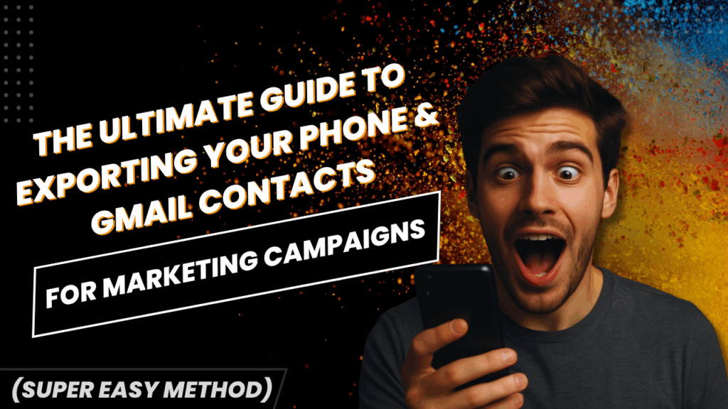 How to Export Your Business Contacts