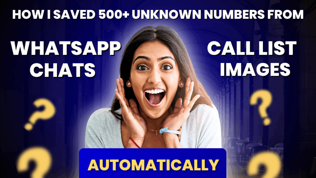 2025 Most Powerful Contact Saver App