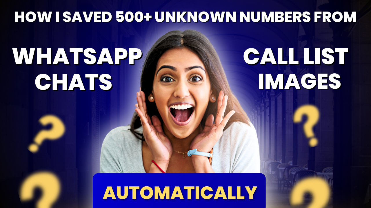 2025 Most Powerful Contact Saver App for WhatsApp | Autosave Contacts ...