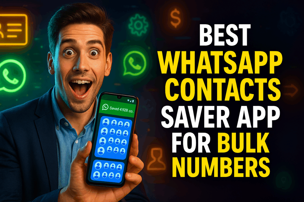 Save All WhatsApp Contacts Directly to Google Contacts