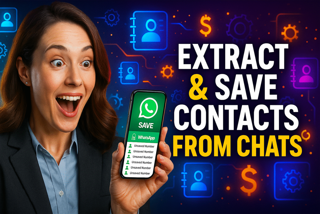 The Easiest Way to Save WhatsApp Numbers Instantly