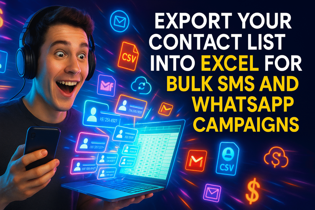 Save All Numbers to Excel & CSV in Seconds