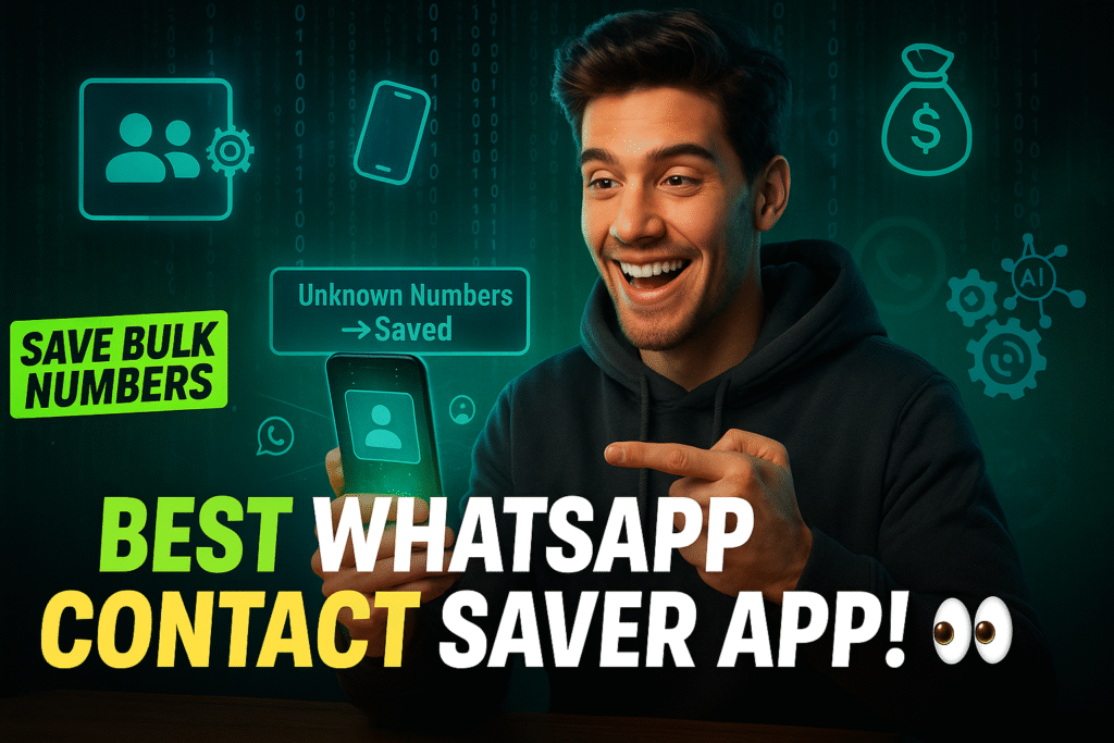 New Way to Save All WhatsApp Contacts at Once
