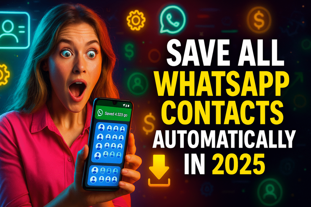 Save All Your WhatsApp Numbers in Seconds