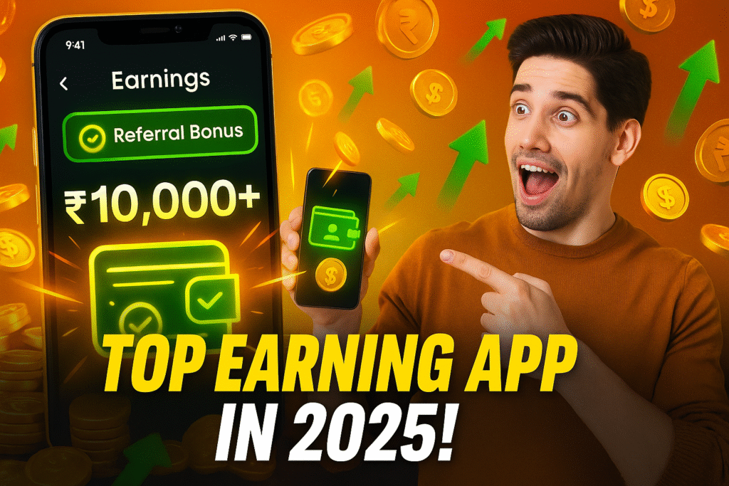 How to Earn ₹10,000 Monthly 🔥 | Refer & Earn App Tutorial