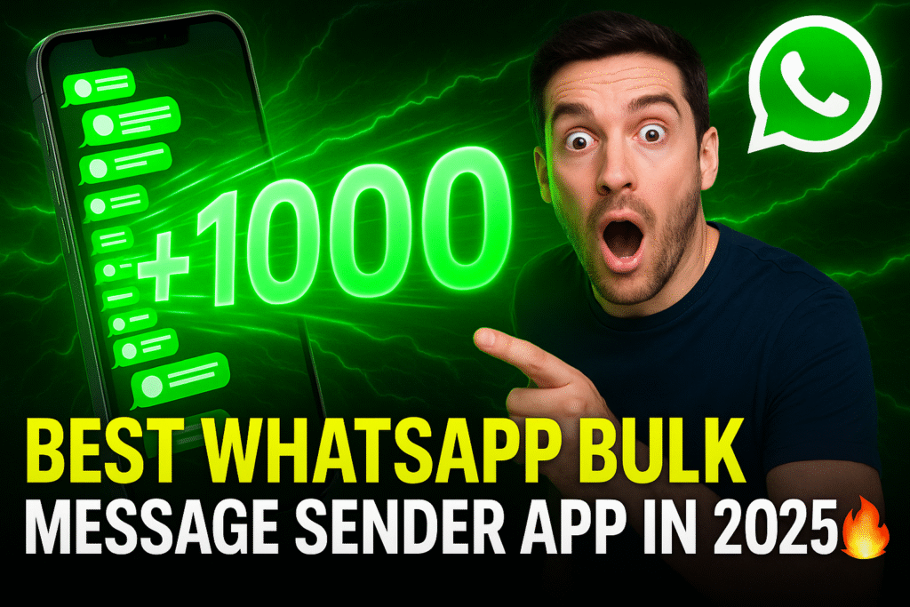 Best WhatsApp Bulk Message Sender App