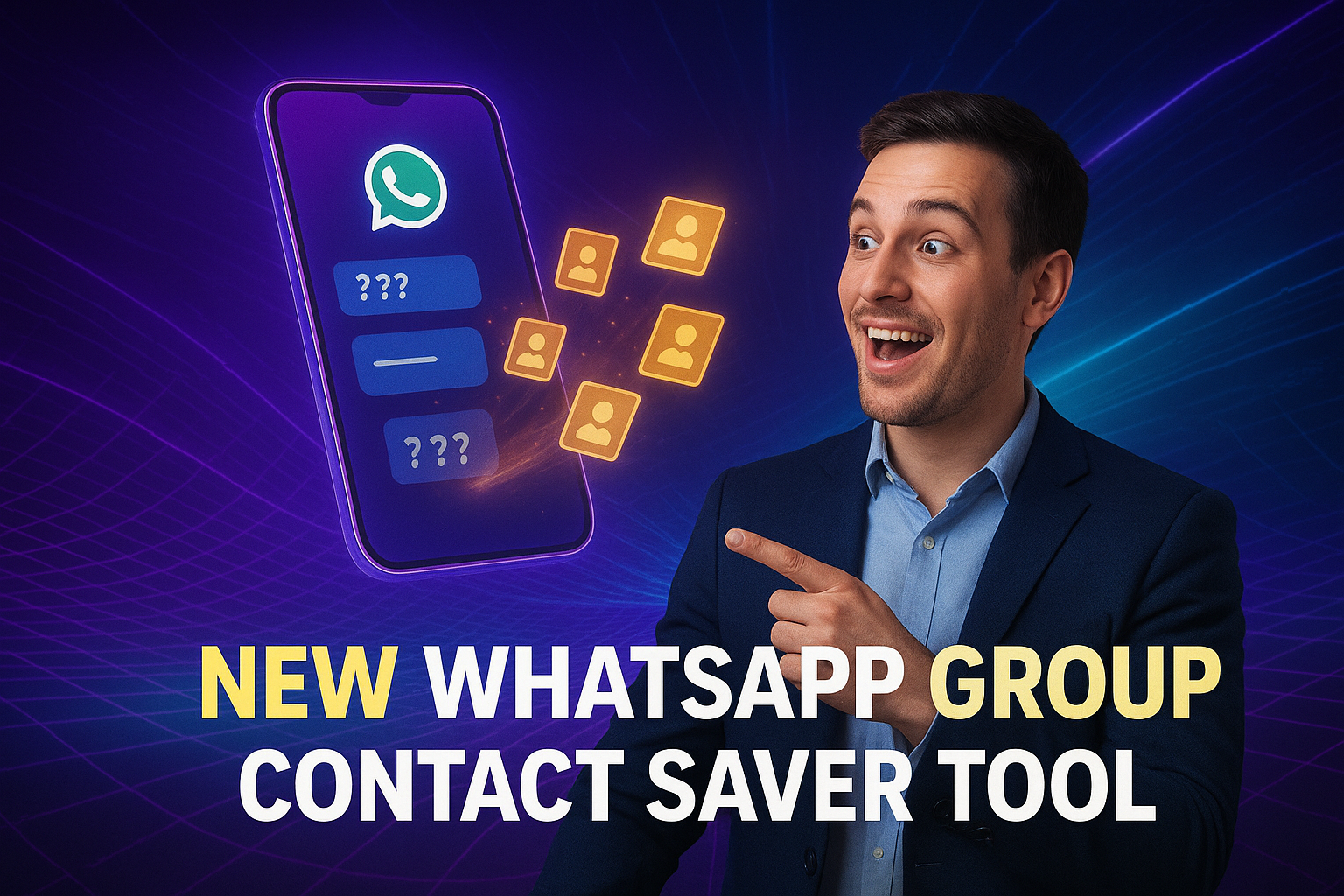 Save WhatsApp Group Contacts in One Click Extension | Bulk Contact Extractor Guide