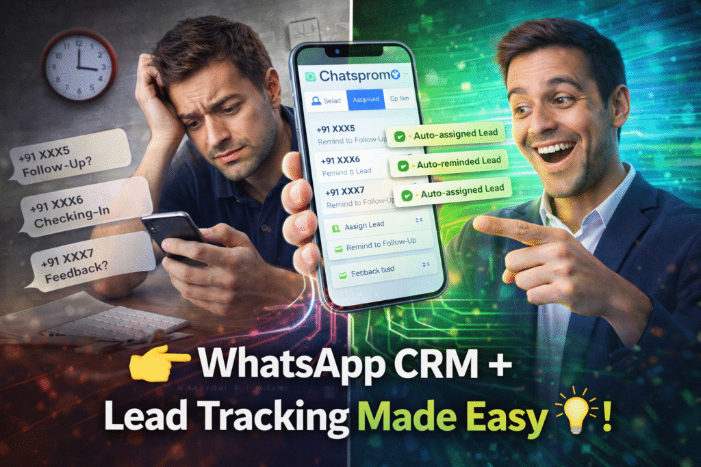 WhatsApp CRM Leads Manager Made Easy