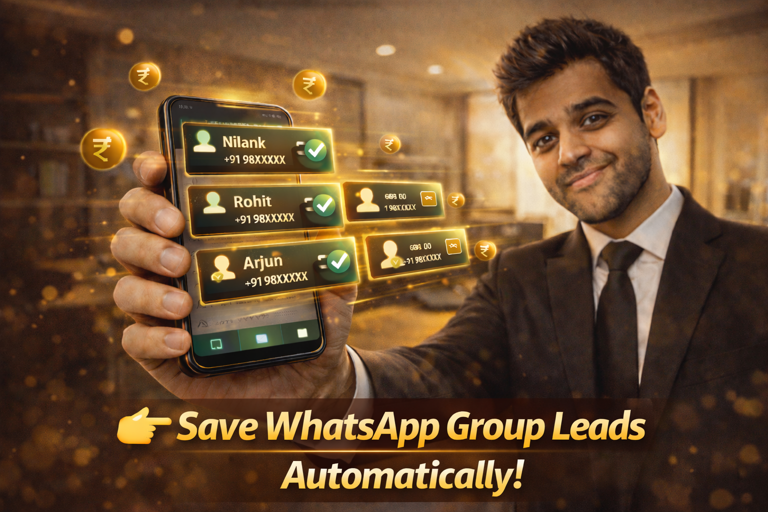 Save WhatsApp Group Contacts in One Click (2026 Easy Trick)