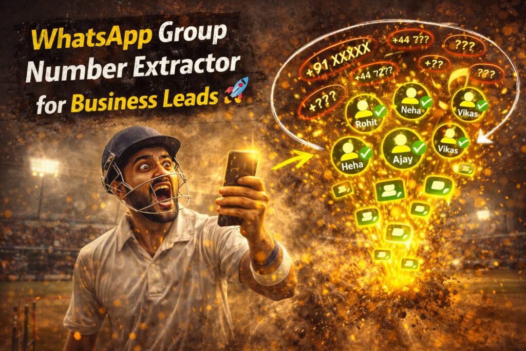 WhatsApp Group Contact Saver App