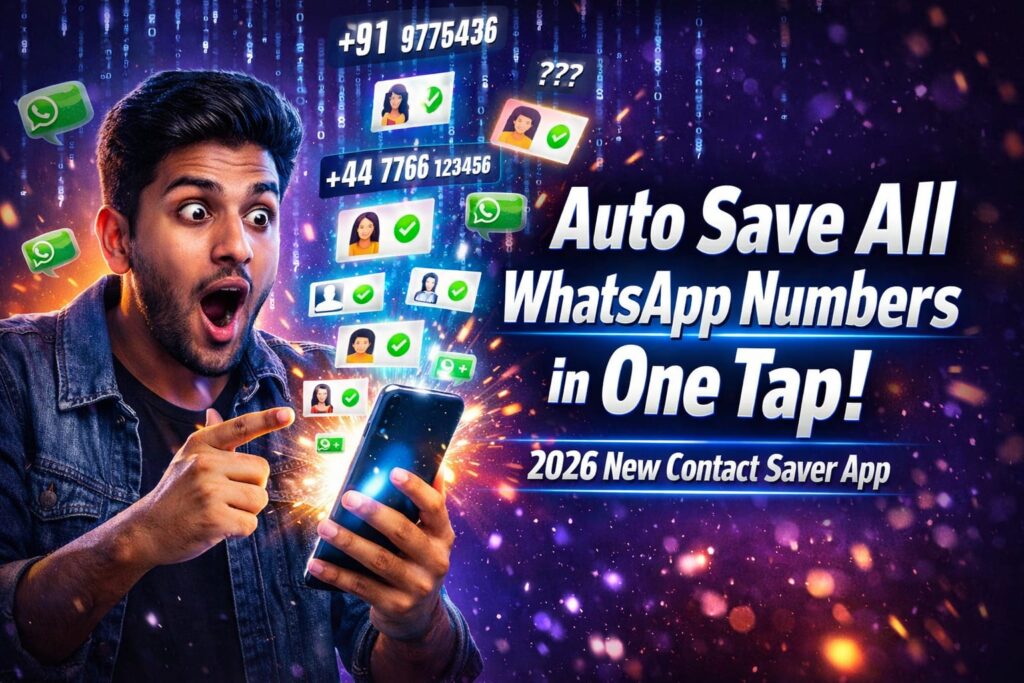 How to Automatically Save WhatsApp Contacts in Seconds