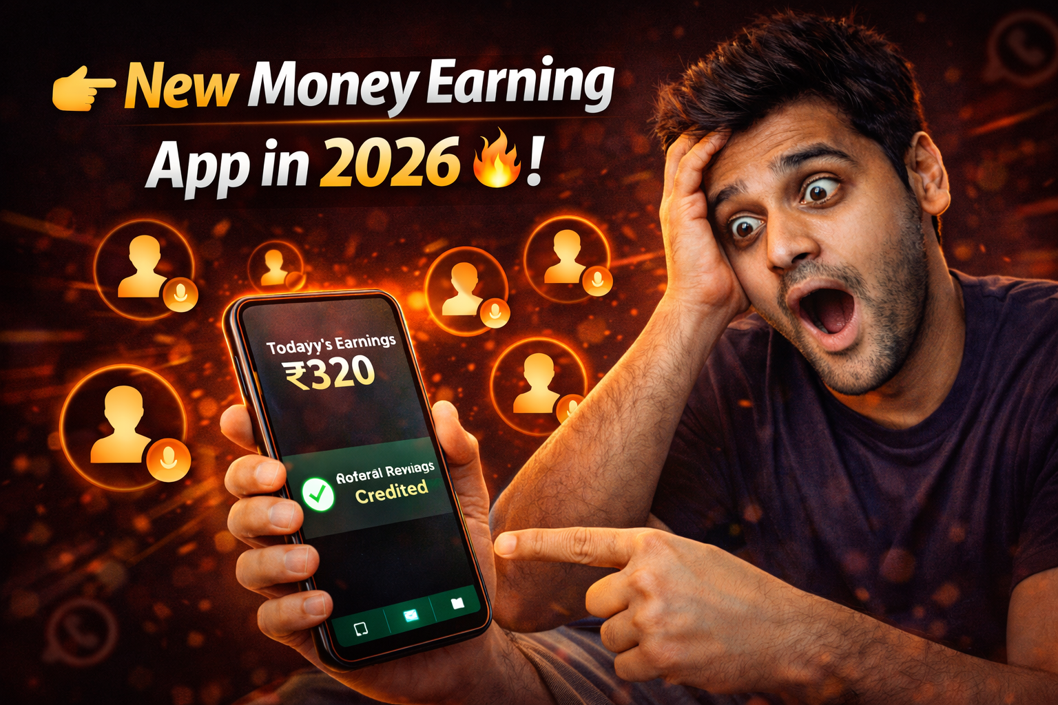 New Refer & Earn App 2026 🚀 | Start Earning Without Investment Today