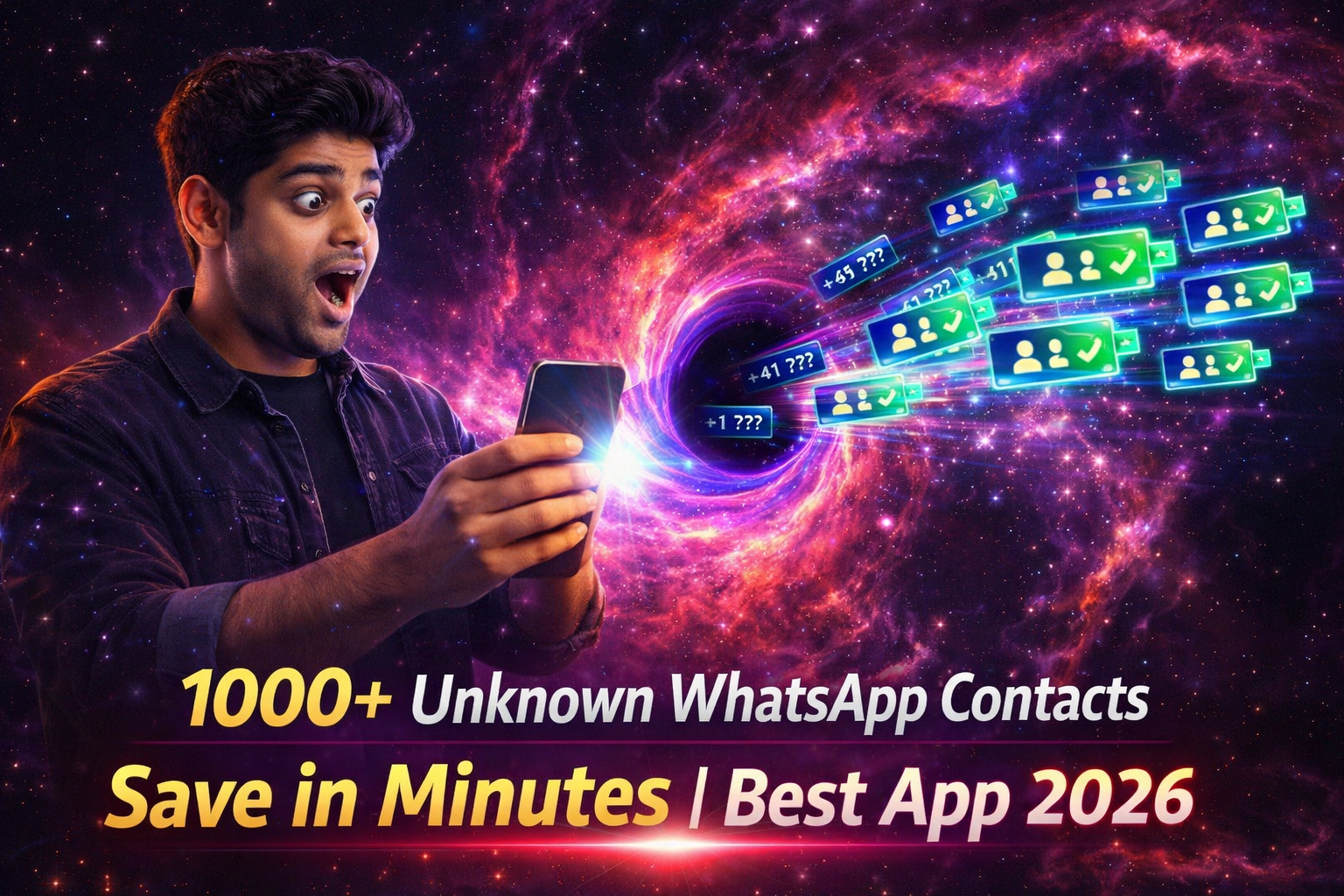 Best App to Save WhatsApp Numbers Automatically in Seconds