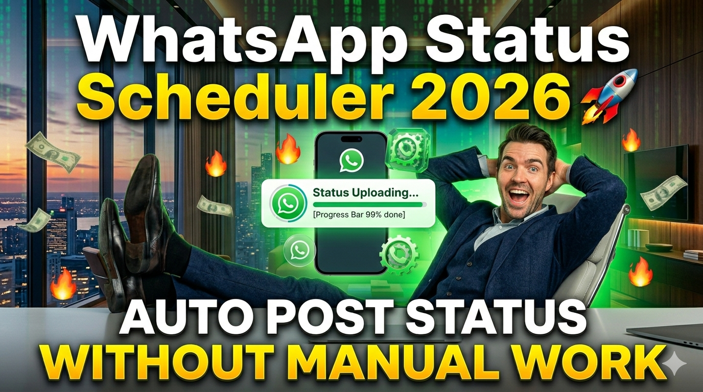 WhatsApp Status Scheduler 2026 Auto Post Status Without Manual Work