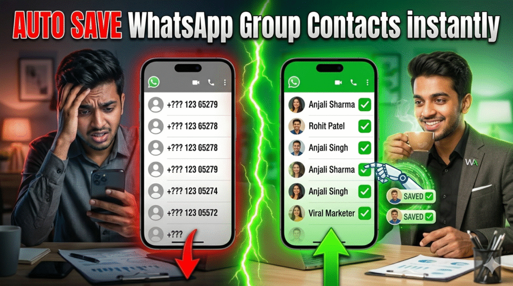The Fastest Way To Save WhatsApp Group Contacts