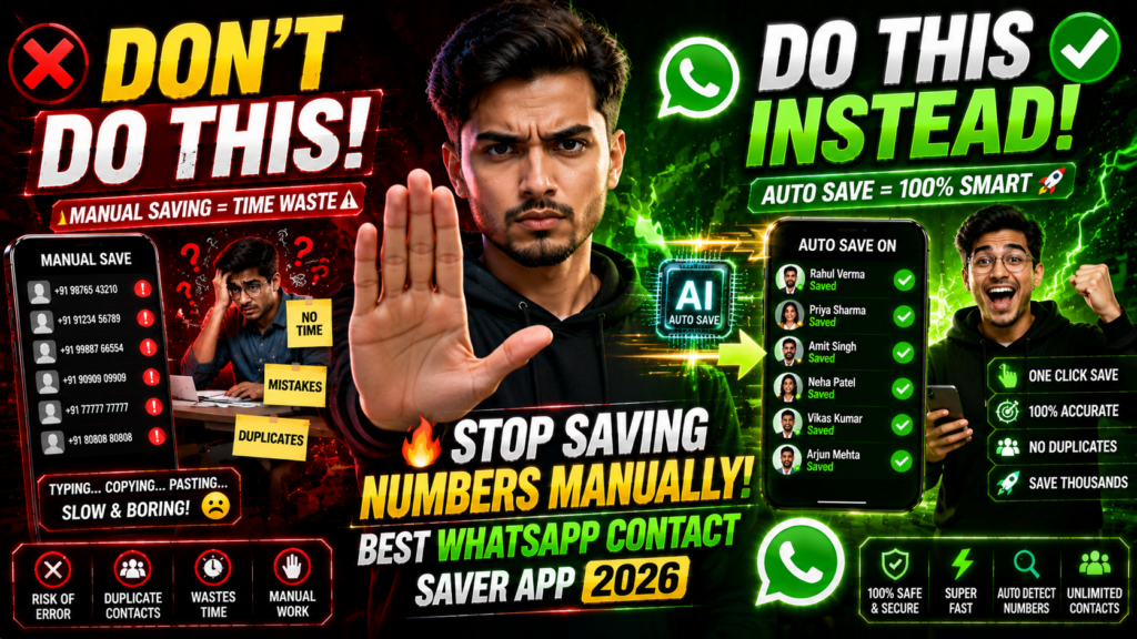 Best WhatsApp Contact Saver App 2026